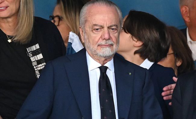 De Laurentiis parla e (stavolta) fa bene: bel gesto del presidente
