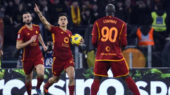 Ancora un rigore per la Roma, Atalanta raggiunta al 45′: è 1-1 all’Olimpico