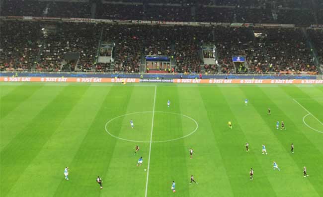 Biglietti Milan-Napoli settore ospiti in vendita da giovedì. Prezzo e modalità