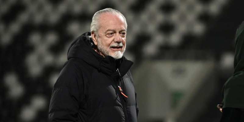 Goleada del Napoli contro il Sassuolo: il tweet di De Laurentiis