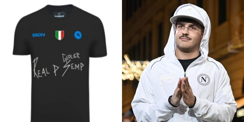 Sanremo, Napoli e Geolier insieme: l’annuncio del club e la maglia speciale