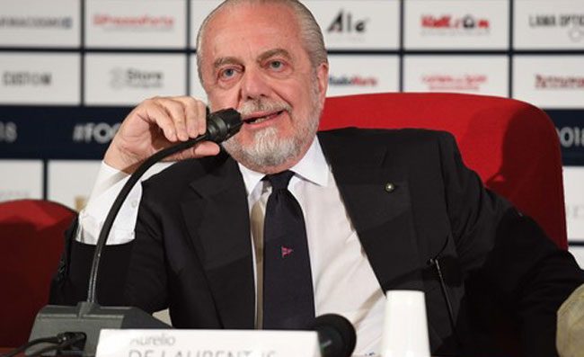 De Laurentiis: “Calcio in tv gratis per tutti. Gli agenti sono un cancro. Superlega? Favorevole in un caso”