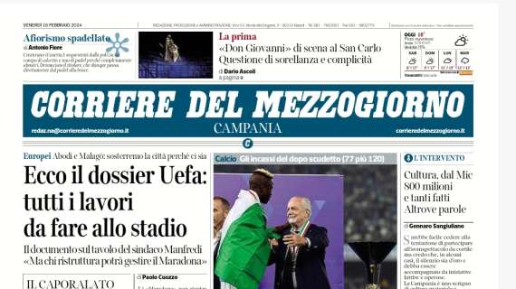 PRIMA PAGINA – CdM: “Adl, pioggia di milioni, ma il gioco è troppo povero”