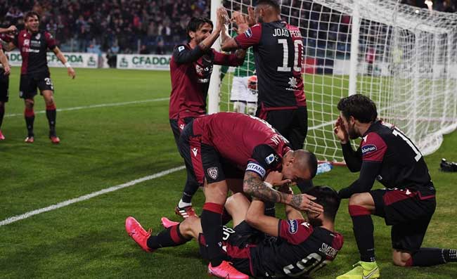 SERIE A – Il Cagliari sbanca Empoli, pareggio tra Frosinone e Lecce