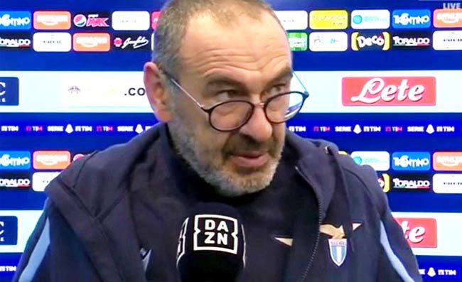 Sarri al Napoli? Tornerebbe solo in un caso, il mister ripete una frase ai suoi amici