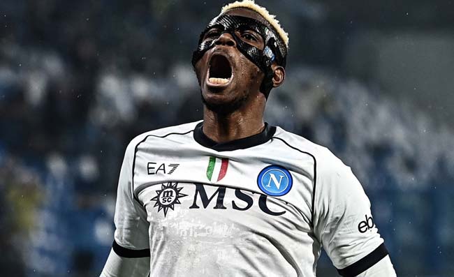 Sassuolo-Napoli, minuto 76: il gesto di Osimhen che nessuno ha sottolineato