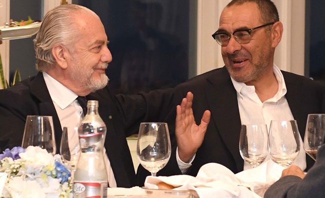 Bargiggia: “Sarri a Napoli ha litigato con De Laurentiis”