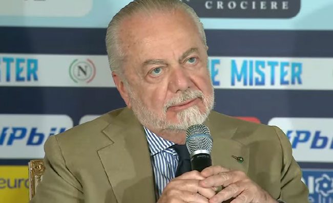 De Laurentiis infastidito, contatto con la Lega: “Perché mi multate?”