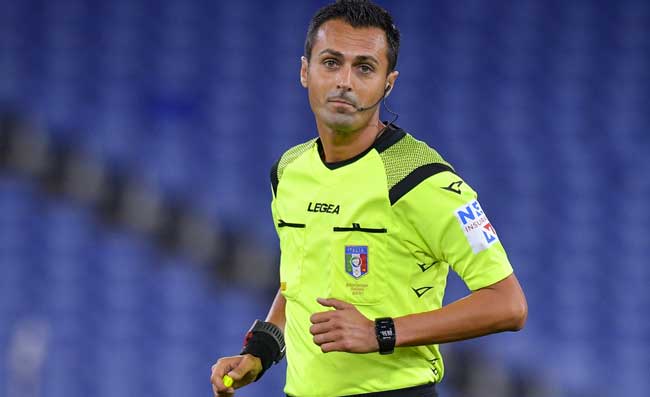 Di Bello disastroso in Lazio-Milan, l’AIA ferma l’arbitro per un mese per la seconda volta