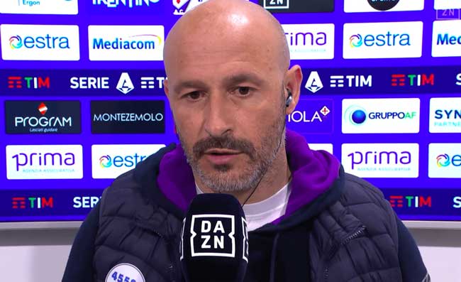 Fiorentina, Italiano: “Abbiamo messo in difficoltà il Milan”, poi parla del futuro