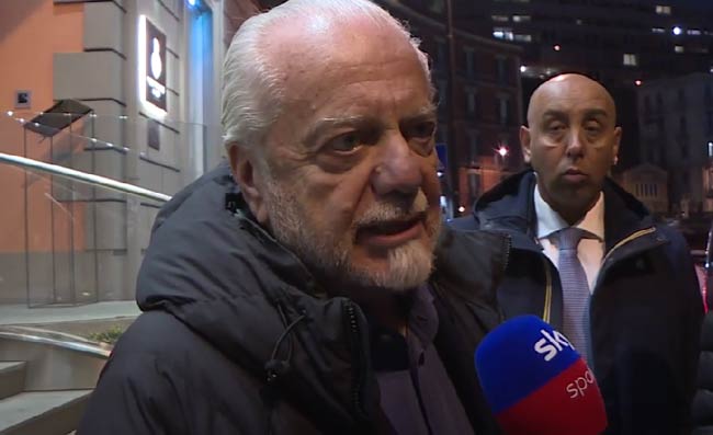 Il Napoli vince: la frase di De Laurentiis si è rivelata un clamoroso autogol