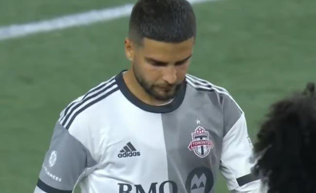 Insigne furioso, il Toronto perde e lui litiga con l’allenatore avversario: “Dopo ne parliamo”
