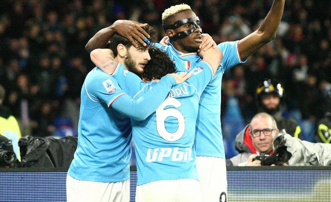 Napoli-Torino, gli scatti di Cuomo: dall’urlo di Kvara alla delusione finale (FOTOGALLERY)
