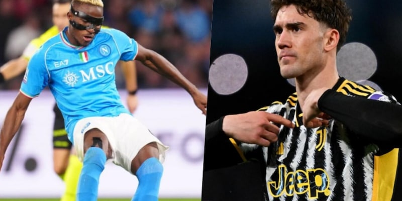 Osimhen e Vlahovic dopo Napoli-Juve: perché uno ride e l’altro è furioso