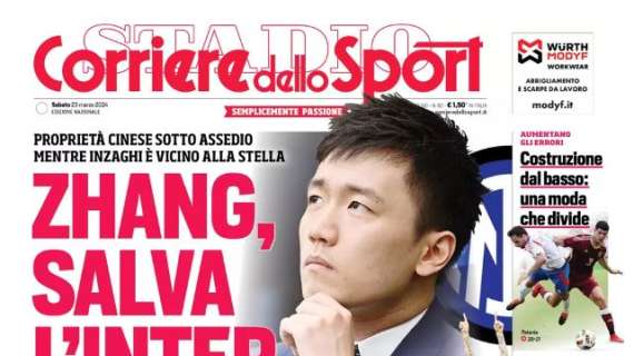PRIMA PAGINA – Cds: “Napoli, De Laurentiis cambia tutto”