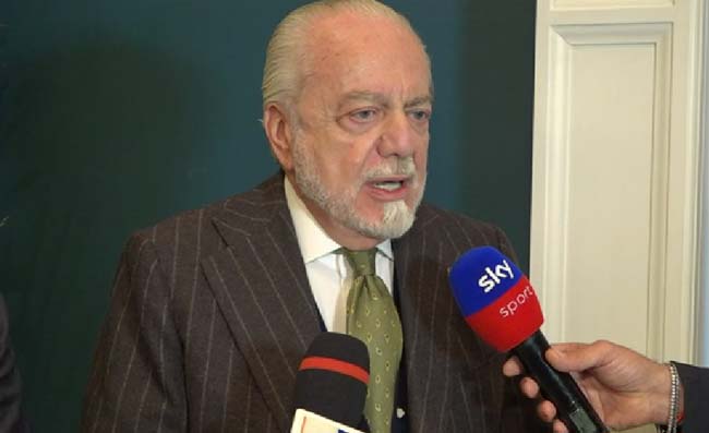 SKY – De Laurentiis vuole fare un bellissimo regalo alla città