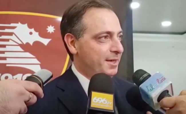 Salernitana, parla l’AD: “Salvezza? Ci crederemo fino alla fine. Colantuono è molto motivato”