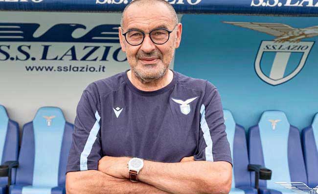 Sarri può lasciare la Lazio, quattro club italiani sulle sue tracce