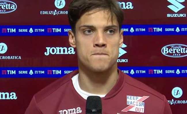 Torino, Ricci espulso contro la Fiorentina: salterà il Napoli