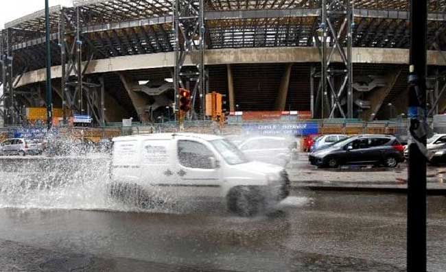 Torna il maltempo su Napoli, allerta meteo per lunedì 4 marzo