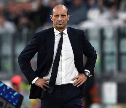Allegri: «Futuro? Per ora penso a qualificarmi per la Champions e la finale di Coppa Italia»