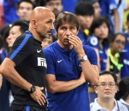 Conte si informa su Napoli con calciatori che conosce, De Laurentiis è ottimista (Corsera)