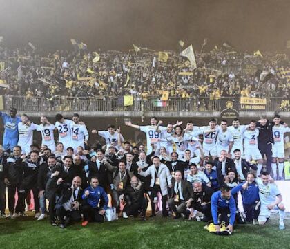 Il presidente della Juve Stabia: «De Laurentiis mi ha chiamato per elogiare il nostro lavoro»