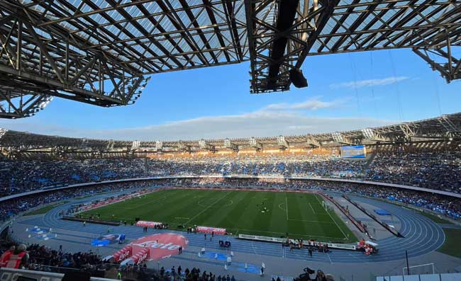 Napoli-Bologna, biglietti in vendita da oggi: chiuso un settore dello Stadio Maradona