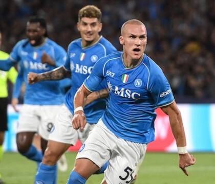 Napoli-Frosinone, le ufficiali: C’è Ostigard con Rrahmani