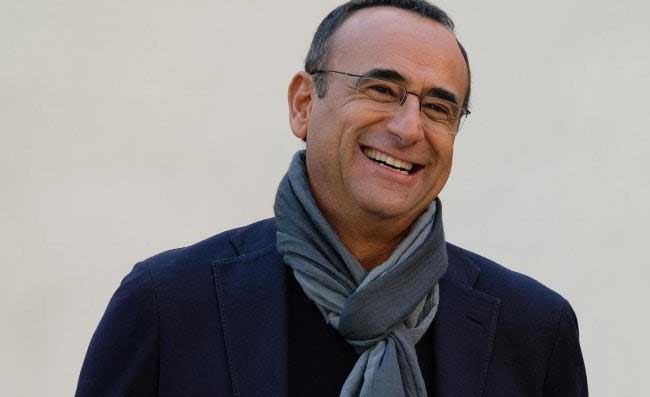 Carlo Conti: “Mio figlio mi ha chiesto se poteva tifare Roma. Vi dico il mio allenatore preferito”