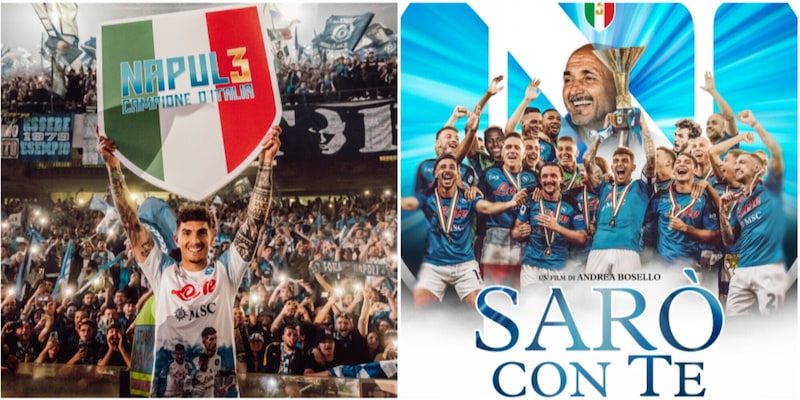 Napoli, esce il film sullo scudetto: quando e come vedere “Sarò con te”