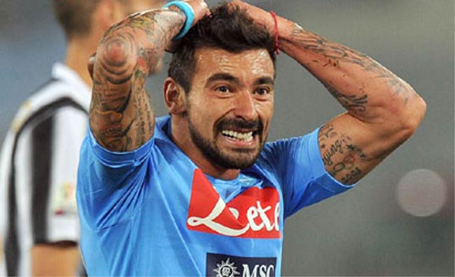 Biasin fa gli auguri a Lavezzi con una battuta che fa il pieno di like e commenti (FOTO)