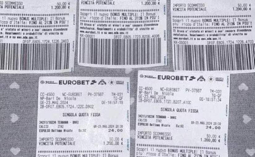 Calcioscommesse, indagine su Bellomo del Bari: flusso anomalo di bollette | FOTO