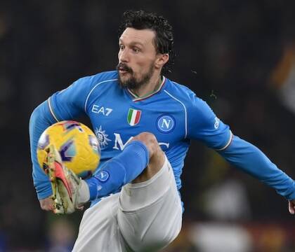 Calzona perde Mario Rui: gonalgia per il terzino del Napoli