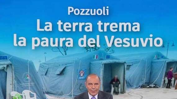 Clamorosa gaffe a Porta a Porta: Bruno Vespa confonde i Campi Flegrei con il Vesuvio