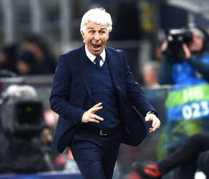 Gasperini: «Mi auguro che l’Atalanta possa sempre tornare a giocare queste partite». Prove d’addio?
