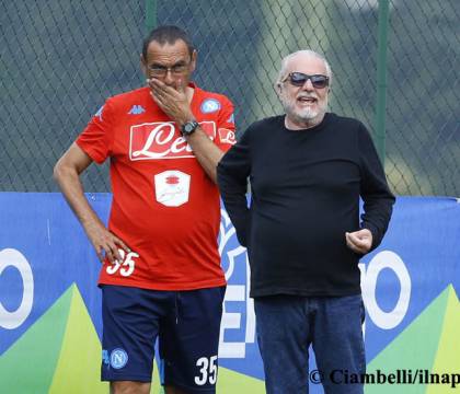 Sarri, più che un’idea, è un desiderio nella testa di De Laurentiis