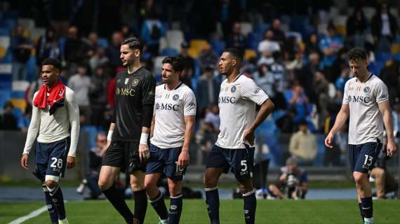 Serie A, classifiche a confronto: il crollo del Napoli è stato clamoroso