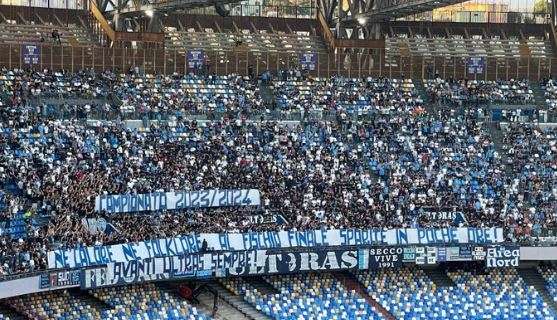 Anche la Curva B protesta: “Né calore né folklore, al fischio finale sparite in poche ore!”