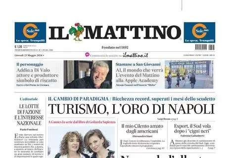 Il Mattino: “Non sale l’allerta nei Campi Flegrei”