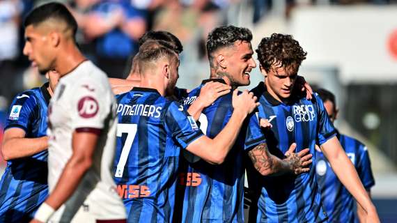 L’Atalanta non è ancora sazia: tris al Torino e quarto posto momentaneo