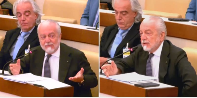 Napoli, De Laurentiis sbotta: “Troppe partite, serve Serie A a 18 squadre”