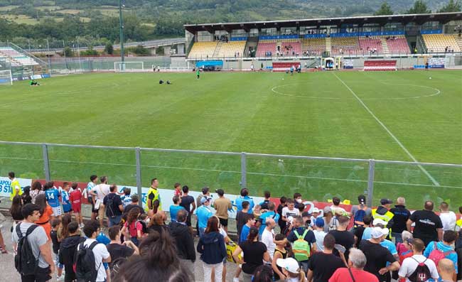 Ritiro Napoli a Castel di Sangro, possibile modifica delle date e l’incasso per De Laurentiis