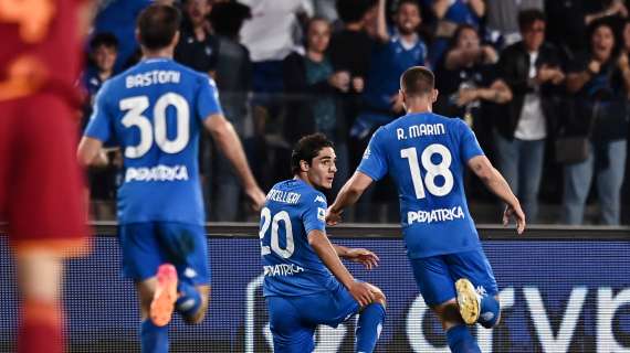 Serie A, l’Empoli batte la Roma nel recupero! Frosinone ko e in Serie B!