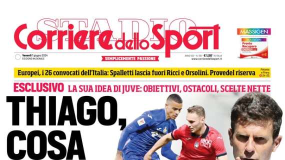 Corriere dello Sport: “Napoli, Lukaku chiama Conte: ‘E’ il migliore’”