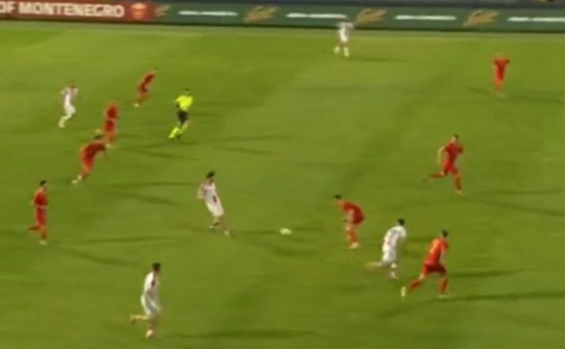 Georgia-Montenegro 2-0, assist decisivo di Kvaratskhelia | VIDEO