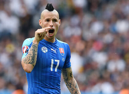 Hamsik: «L’Inghilterra si può battere solo restando uniti. Credo che anche a Napoli tiferanno per noi»
