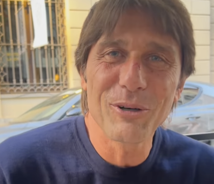 Il battesimo della pizza di Antonio Conte: “Ci vediamo a Napoli e sempre Forza Napoli”  VIDEO