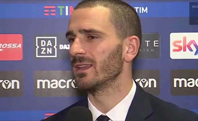 Bonucci: “Sogno la Champions con la Juventus. Allegri? Non lo chiamerei per un caffè”