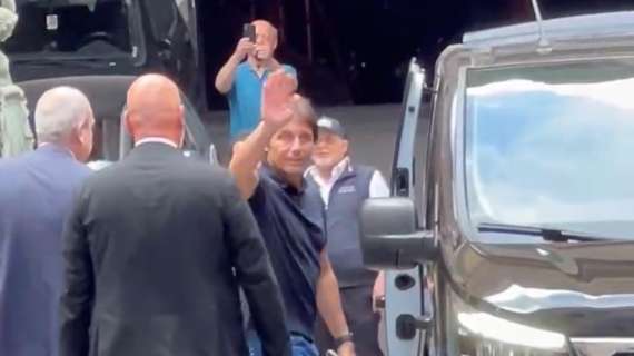 Conte lascia l’hotel e va a Castel Volturno per conoscere le strutture